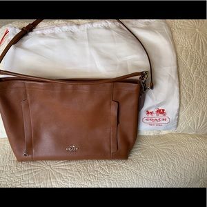 Coach Pebble Leather Scout Hobo